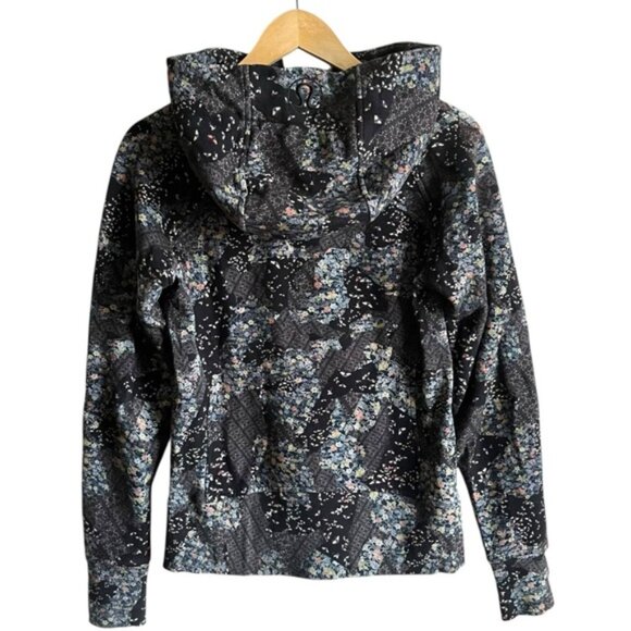 Lululemon Scuba Hoodie Sz 6 Light Cotton Fleece Assemblage Alpine Multi - Picture 7 of 16